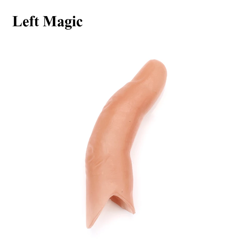 1pcs Fake Finger Sixth Middle Finger Appearing And Vanishing Magic Tricks Illusion Magician Prop Juegos De Magia Kids Toy C2050