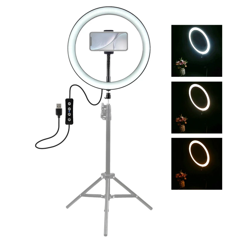 

Ring Lamp Supplementary Light Anchor Mobile Phone Live Photography Self-timer Lamp Polarless Dimming LED Supplementary Lig