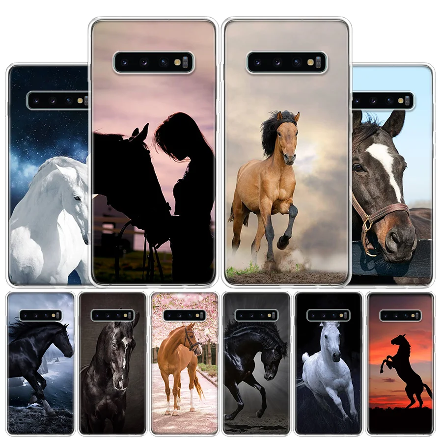 Horse Galloping Horse Phone Case For Samsung Galaxy A50 A51 A70 A71 A40 A41 A31 A30 A21S A20E A10 A11 A6 A7 A8 A9 Plus + Shell