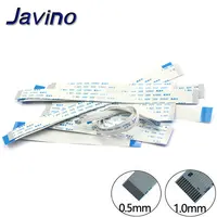 10 Uds cable plano flexible FFC FPC cable LCD AWM 20624 80C 60V VW-1 FFC-0.5MM