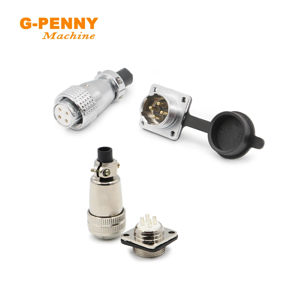 G-Penny Spindle Motor Aviation Plug Air Plug Parts H17-4 H20-4 Engraving Machine Accessories