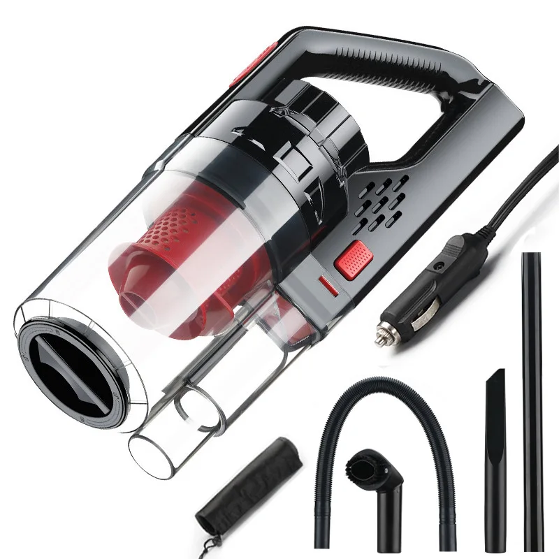 Car Vacuum Cleaner Wet/Dry Portable Handheld Vakum Cleaner Car 4.5M Power Cord Strong Mini Suction Power Desk Vacuum