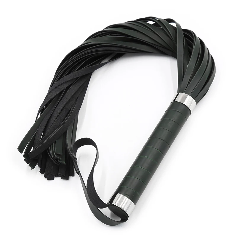 Bondage Flogger flirtare frusta in pelle PU Bdsm sculacciata Flogger nappa Bondage restrizioni giocattoli del sesso per coppie donna giochi per