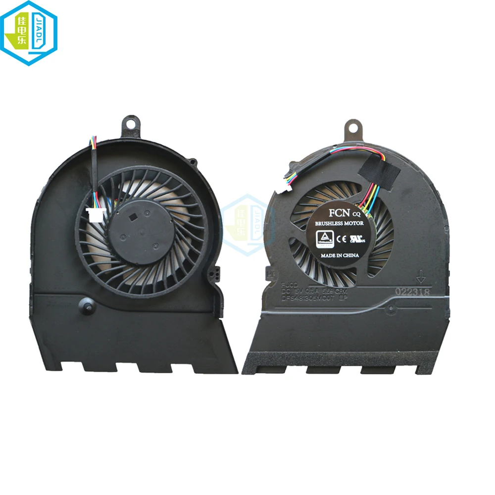 DC5V Laptop CPU Cooling Fans Cooler Radiator For Dell Inspiron 17-5000 5767 15 5567 5565 P66F 0789DY 789DY Replacement fan 4pin