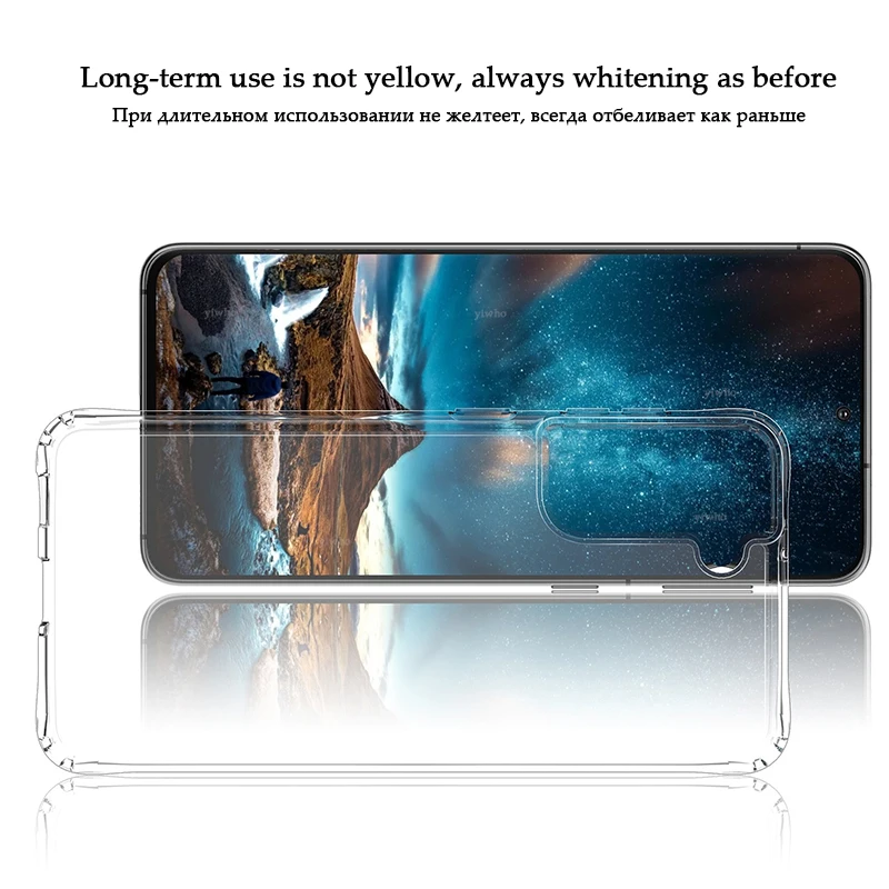 Shockproof Phone Case for Xiaomi Mi 10t Pro Transparent Silicone Case for Xiaomi Mi 10tPro 10 T 10T LITE 5G Cases Back Cover