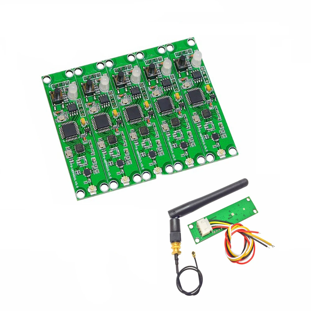 2.4Ghz Wireless DMX512 Controller With Antenna 2 in 1 Transmitter & Receiver Wireless DMX512 PCB Module