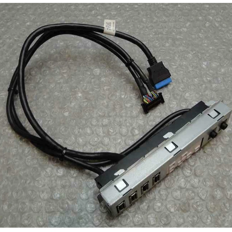 

FOR Dell 5F85N 05F85N Optiplex 7020 9020 MT Front USB Audio LED IO Panel &Cables