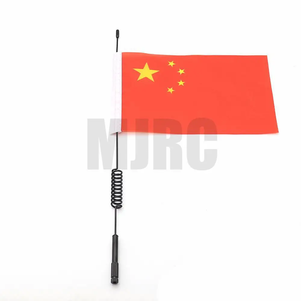 Antena decorativa de Metal para coche teledirigido, accesorio para 1/10 Trx-4 Defender Bronco Trx6 D90 D110 Axial Scx10 Rc4wd Tamiya Cc01 Rc
