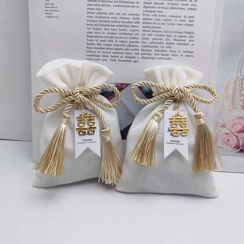 Bolsas de terciopelo de color Beige y caqui para decoración de bodas, bolsitas de terciopelo de 11x15cm/13x18cm para joyería, contenedor de Cooikes, novedad de 2021