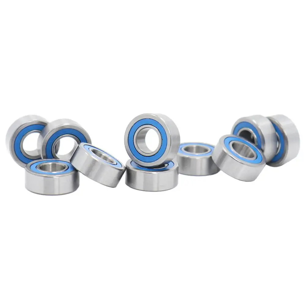 

686-2RS Bearing ABEC-3 ( 10 PCS ) 6x13x5 mm Miniature 686RS Ball Bearings 618/6RS Blue Sealed 686 2RS Rulman