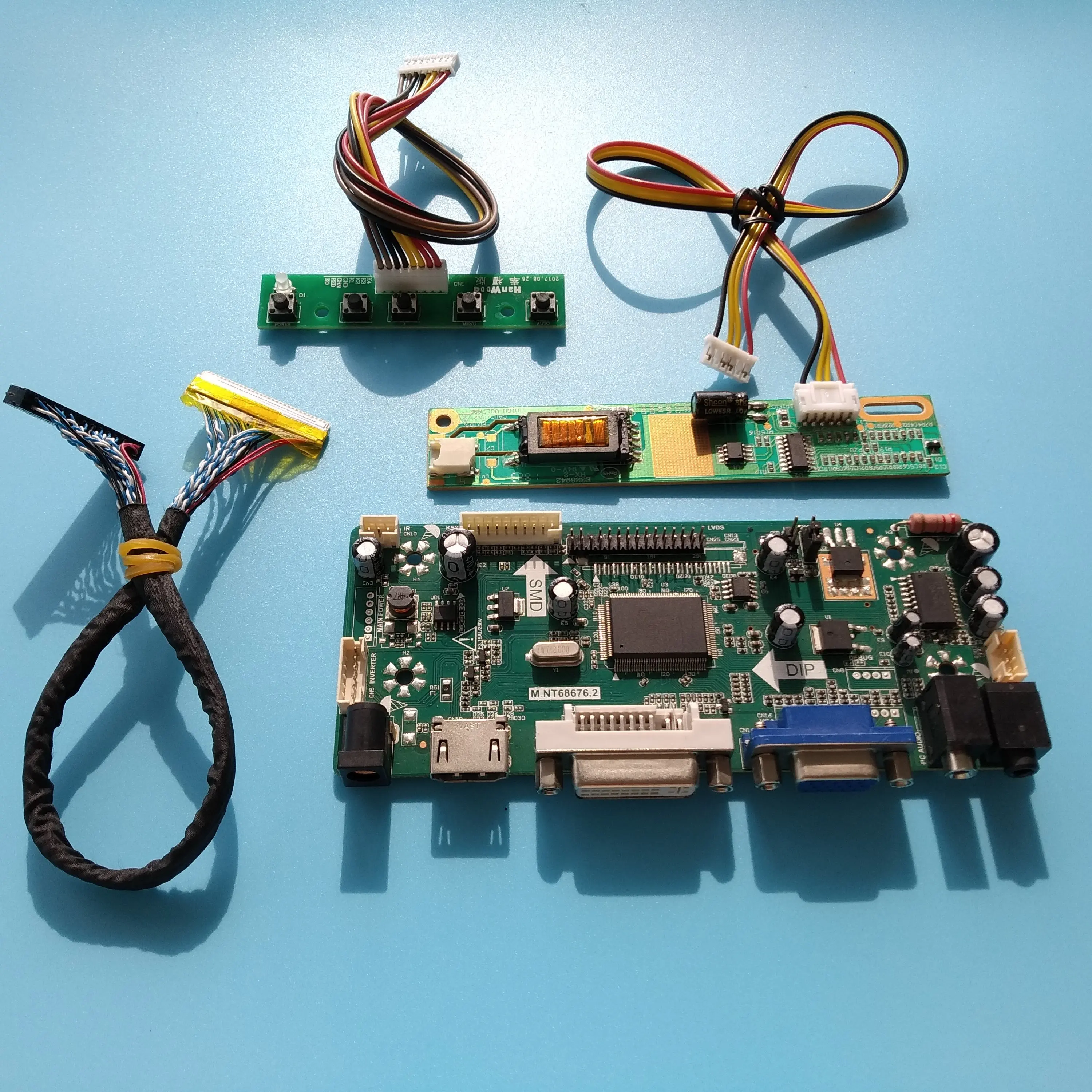 Controller board Kit voor B156XW01 V0 B156XW01 V1 B156XW01 V2 1366X768 15.6 "paneel HDMI-compatibel DVI VGA audio LCD LED Scherm