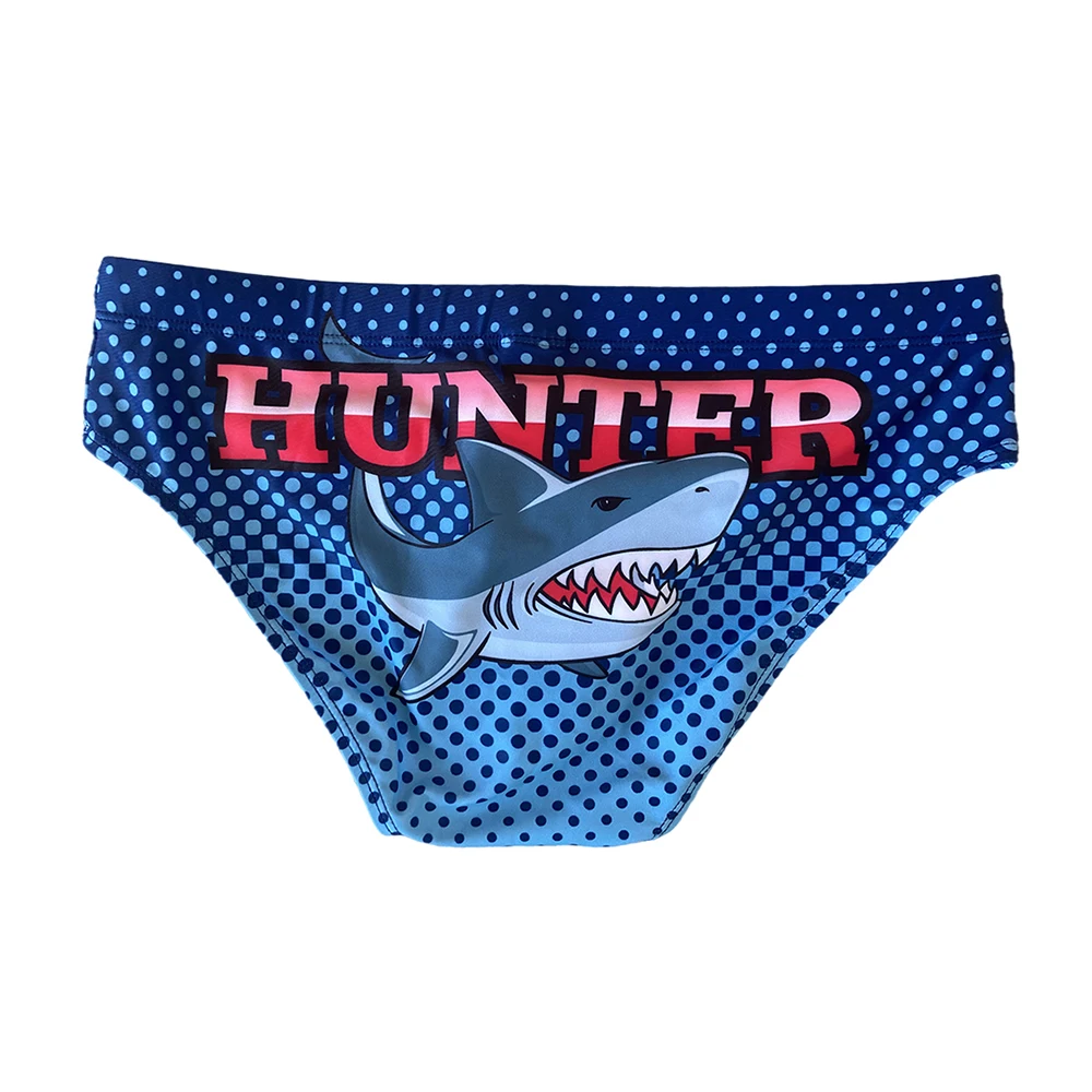 Sexy Mens Bathing Suit Low Waist Beach Surfing Swimwear Nylon Quick Dry Swim Briefs Fashion Male Sport Pouch Pad Board Shorts image 5