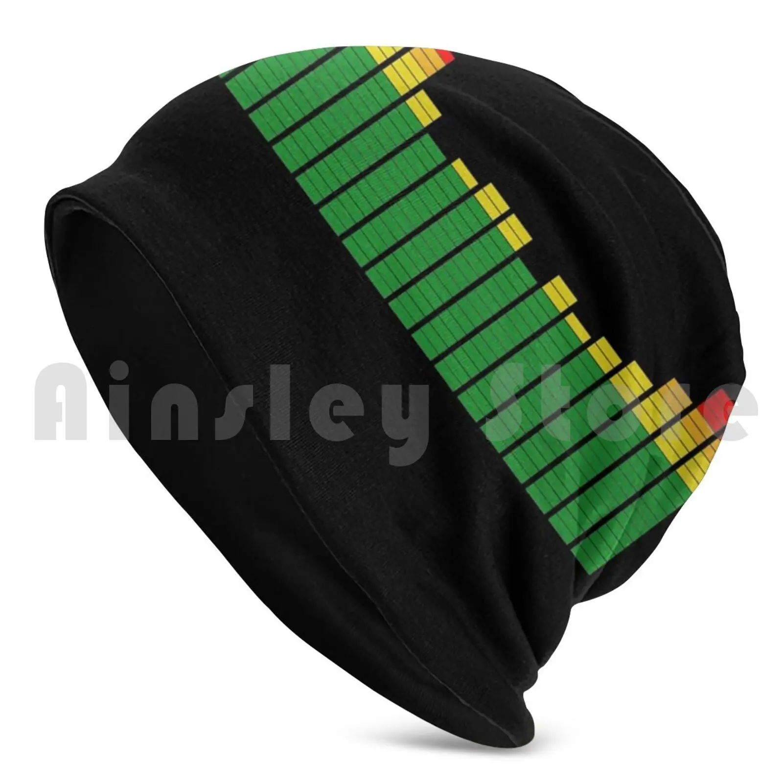 Sound Analyzer-Music Production And Engineering Beanies Knit Hat 840 Beanies Print Music Production Hiphop