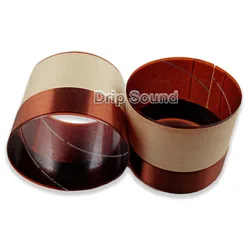 2x 61.5x55mm 7-8Ohm KSV 61.5-Core 2-Layer Round Copper Wire Bass Speaker Voice Coil Woofer Sound Driver Loudspeaker Repair Parts