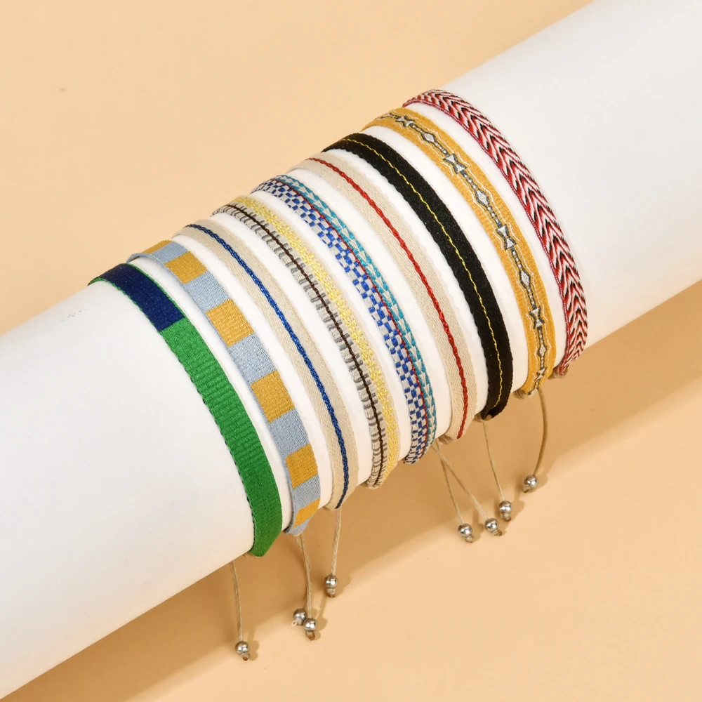 ZMZY Boho Color Statement Colourful Bracelet Women Bracelets Pulsera French Ethnic Fashion Adjustable Jewelry Simple Jewellery