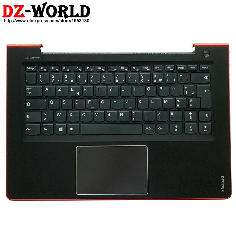 

New French Keyboard with Shell C Cover Palmrest Upper Case Touchpad for Lenovo Ideapad 510s-14 310S-14 IKB ISK Laptop 5CB0L45024