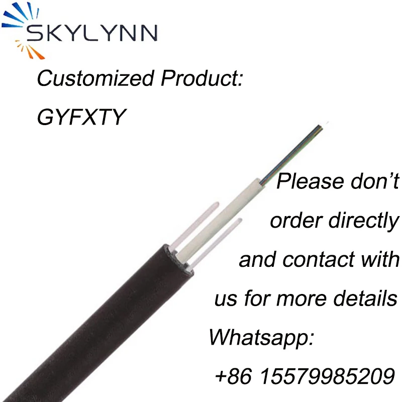 

Wooden Drum Packing 2-24 Core Central Loose Tube With FRP Strenth Member PE Jacket GYFXTY Outdoor Fiber Optic Cable