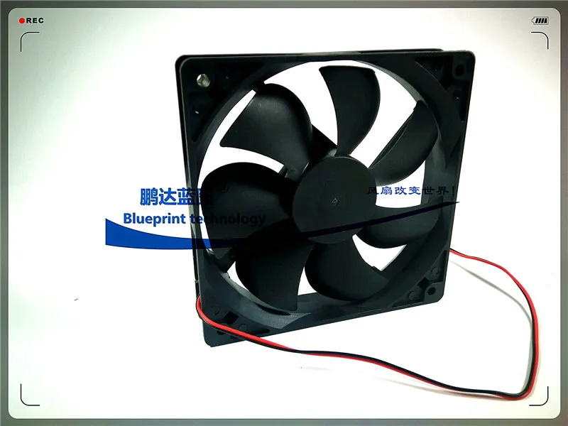 Novo silencioso dc 36v 0.2a 120mm 12025 ventilador de refrigeração 12025 120*120*25mm 12*12*2.5cm chassi ventilador do computador caso ventilador 2pin