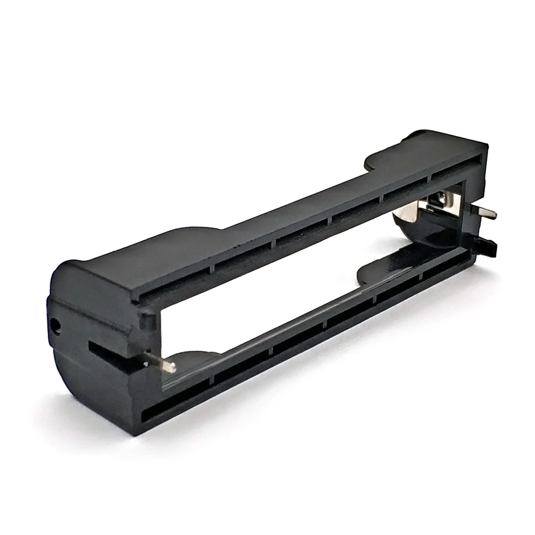 18650バッテリー用ホルダー付きピン付き中空1*18650バッテリー収納ボックス