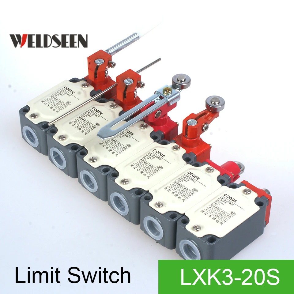 Limit Micro Switch LXK3-20S 10A Momentary IP65 Waterproof Aluminum Alloy