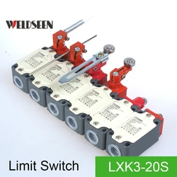 Limit Micro Switch LXK3-20S 10A Momentary IP65 Waterproof Aluminum Alloy