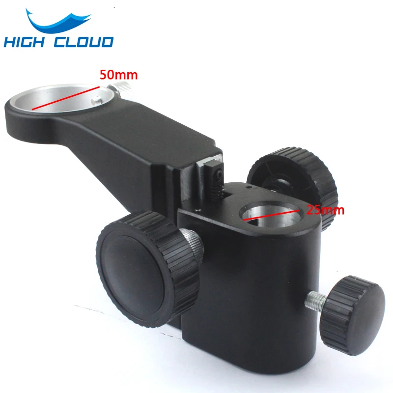 50mm Diameter Adjustable Stereo Microscope Stand Holder Articulating Arm Bracket Microscope Gear Accessories