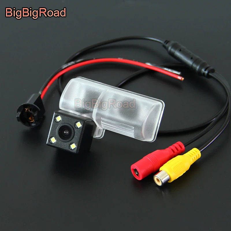 BigBigRoad Auto Achteruitrijcamera Reverse Backup Camera Met Filter/Power Relay Voor Toyota Vios/Etio's/YARiS L 2015 2016