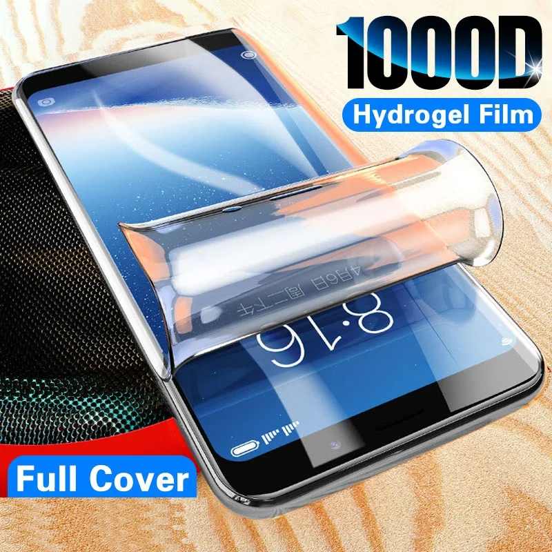 Hydrogel Film For Moto G8 G7 Plus E6 Plus G8 G6 P30 Play Screen Protector For Moto G8 G7 G6 E6 One Zoom Macro Film Not Glass