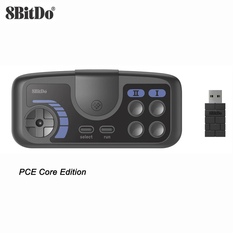 8BitDo PCE Core 2,4G Wireless Gamepad Controller für PC Motor Mini PC Motor CoreGrafx Mini TurboGrafx-16 Mini für Schalter – Detail 10