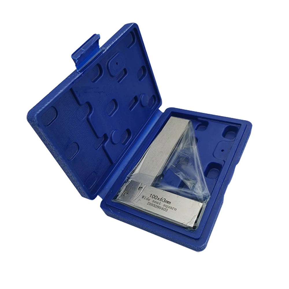 ALLSOME Machinist Woodworking 90 Degree High precision Right Angle Engineer Set Precision Ground Steel Hardened Angle Ruler