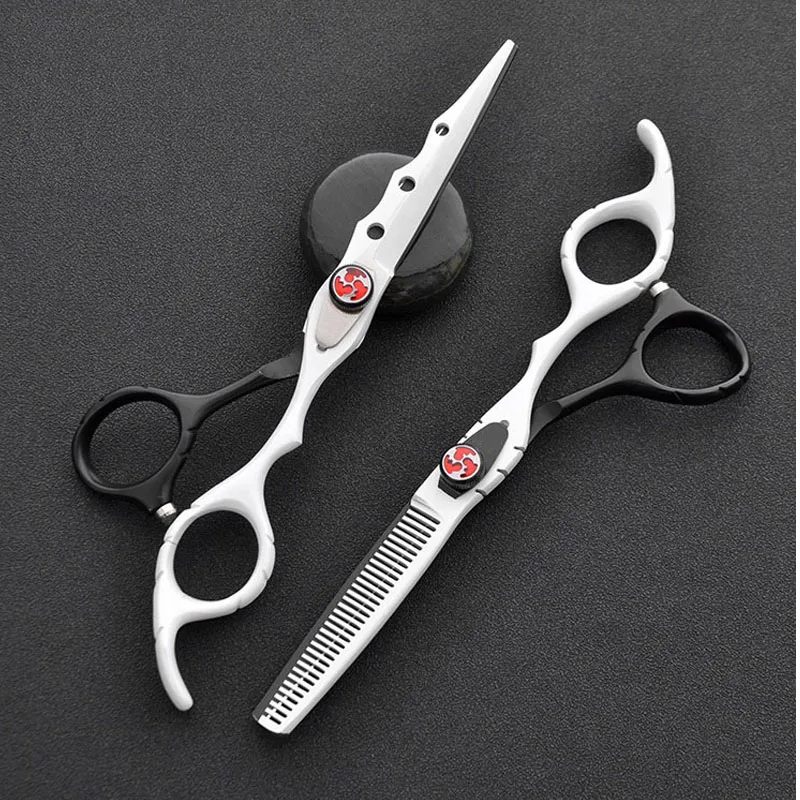 6 Inch Professional Stainless Steel Dog Groomin g Scissors Pets Thinning / Straight Cutting