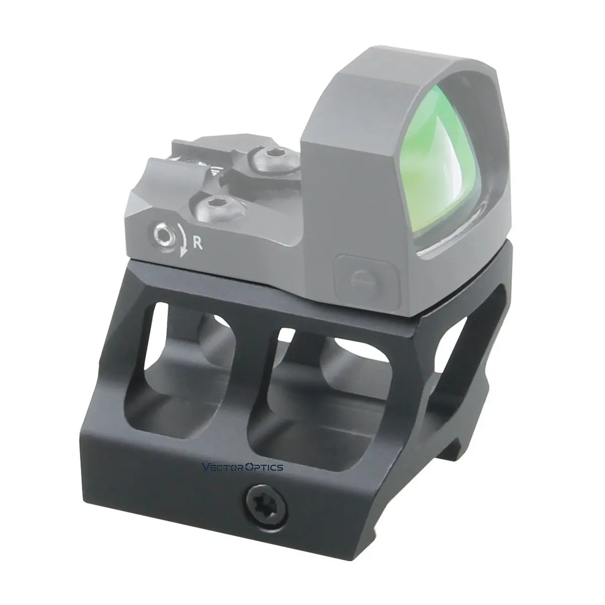 Vector Optics MAG Red Dot Sight Picatinny Riser Mount Lower 1/3 Co-witness Fit Frenzy-S Compatible with RM_S / RM_Sc / RM_Sx