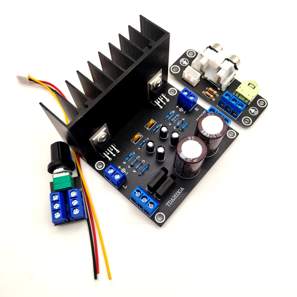 1pcs-10pcs TDA2030A 2X15W Dual Channel Stereo Amplifier AMP Pure After Stage Power Amplifiers Finished Board