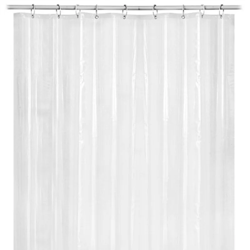 180*200cm Plastic Clear Shower Curtain Waterproof Mildew Proofing Transparent Bath Curtains Bathroom Products Home Merchandies