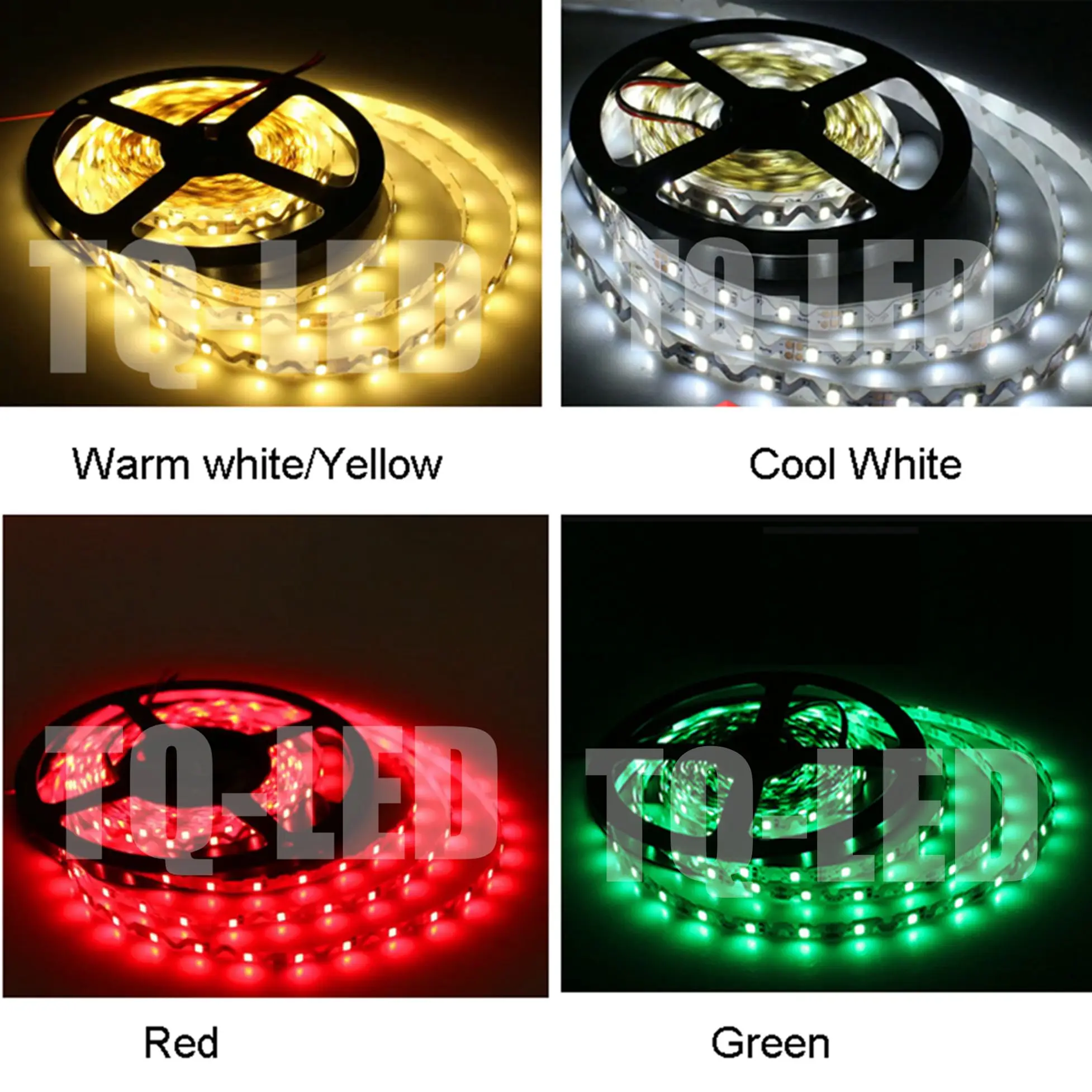 10m 12V 600leds 2835 Flexible Light Strip White Red Green Blue S shape Soft Light bar can bend any shape Mini word light source