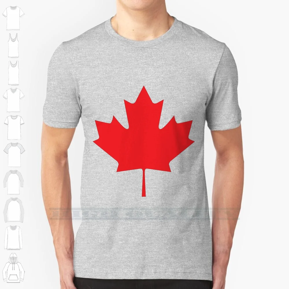تي شيرت علم أمريكا الشمالية الكندية ، قطن ، رقبة دائرية ، كندا ، كندا ، كندا ، كندا ، كندا ، كندا