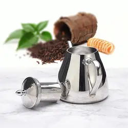 Sanqia Stainless Steel Tea Pot with Tea Strainer Teapot With Tea Infuser Teaware Sets Tea Kettle Infuser Teapot For Induction