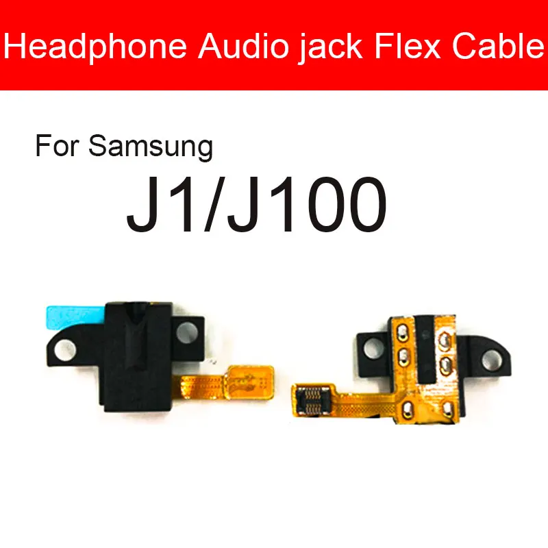

Audio Jack Flex Cable For Samsung Galaxy J1 J100 Headphone Earphone Jack Module Flex Ribbon Cable Replacement Repair Parts