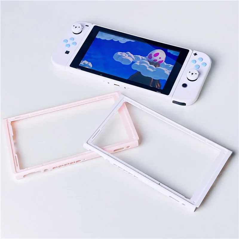 Front Housing Frame Cover Faceplate For Nintendos Switch NS Console Housing Shell Case Cover Replacement Parts