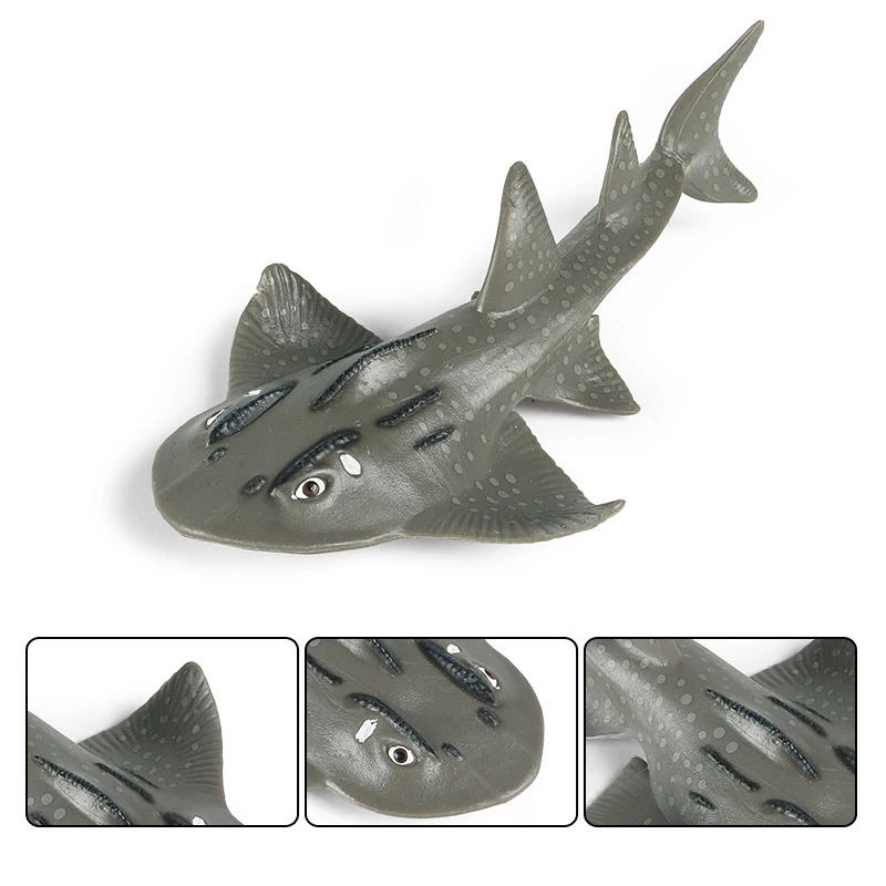 14cm symulacja zwierzęta oceaniczne solidna akcja realistyczne modele Skate figurki kolekcja edukacyjne zabawki dla dzieci ozdoby prezent