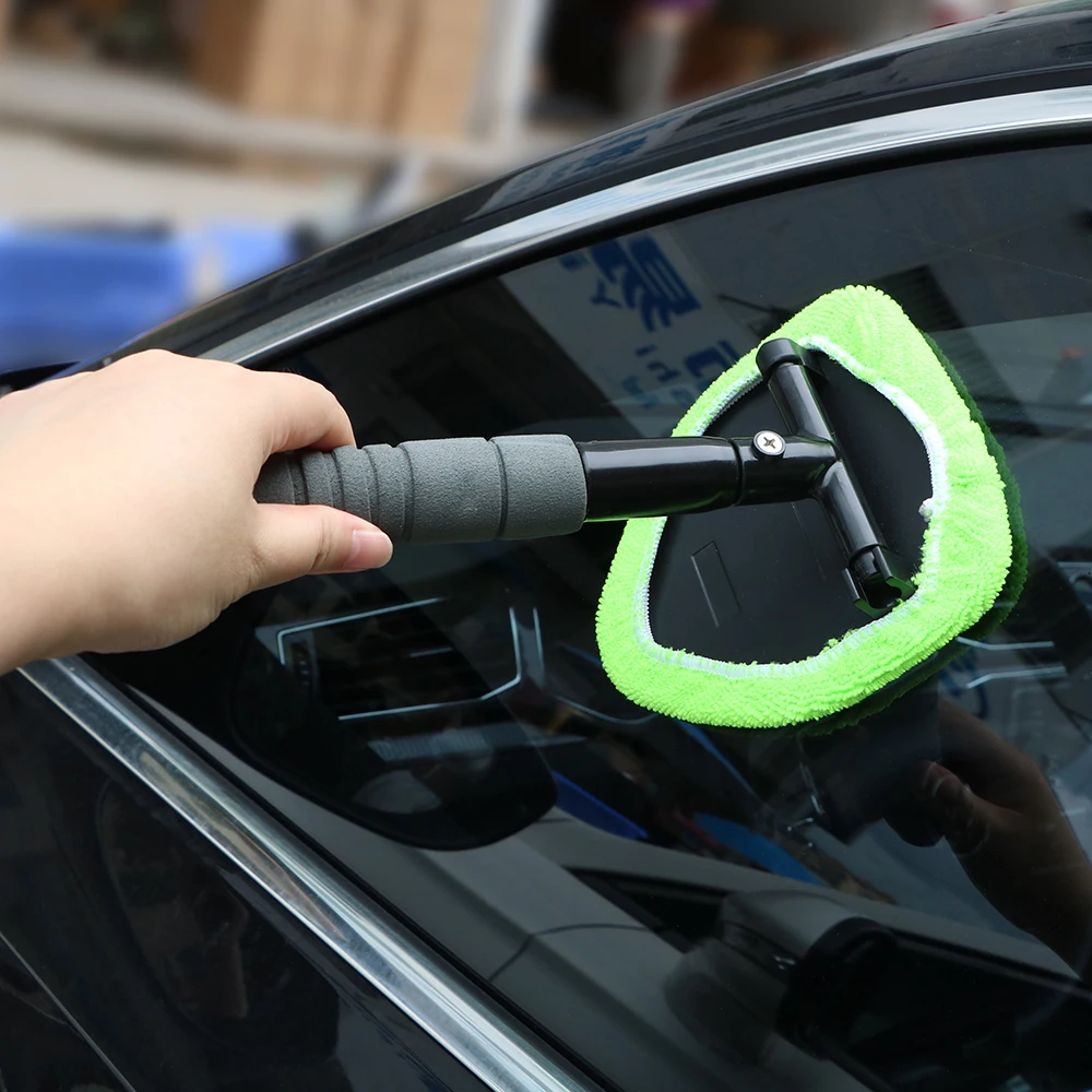 Car Mop Sponges Cloths Brushes Windshield Auto Washer Parts Stretching Bar Clean Dry Tools Auto Accessories Caravan RV Universal