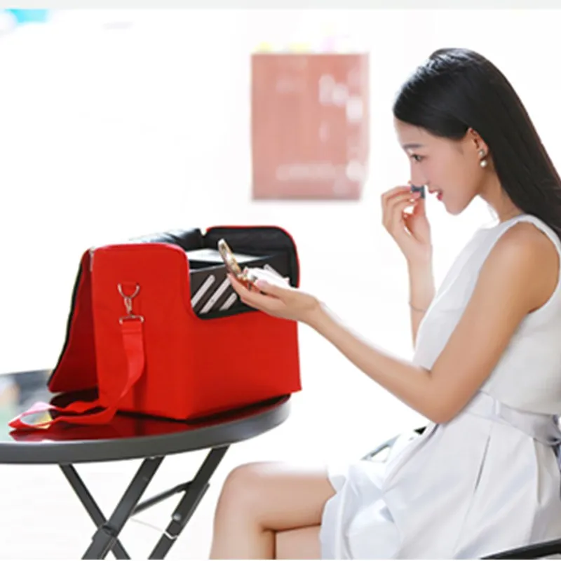 Portable Professional Waterproof Large Cosmetic Bag Nail Tattoo Semi-permanent Beauty MakeupToolbox Multilayer Storage bag