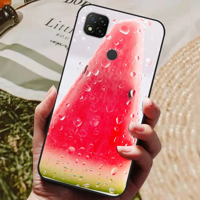 For Redmi 9C NFC Case Cover Silicone Soft Lion Wolf Phone Funda for Xiaomi Redmi 9C NFC Case TPU Bumper Redmi9C 9 C C9 NFC Coque