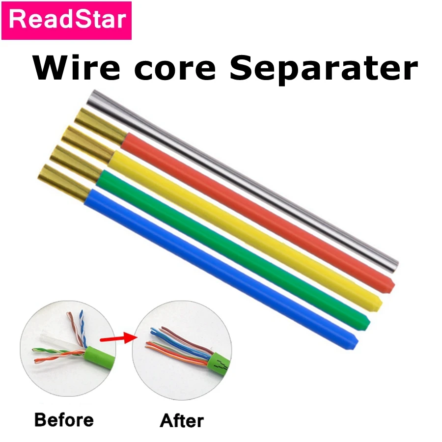 ReadStar Networking Tool Kits CAT5 CAT6 Networking Wire Looser Ethermet Cable Looser Twisted Wire Core Separater Separator