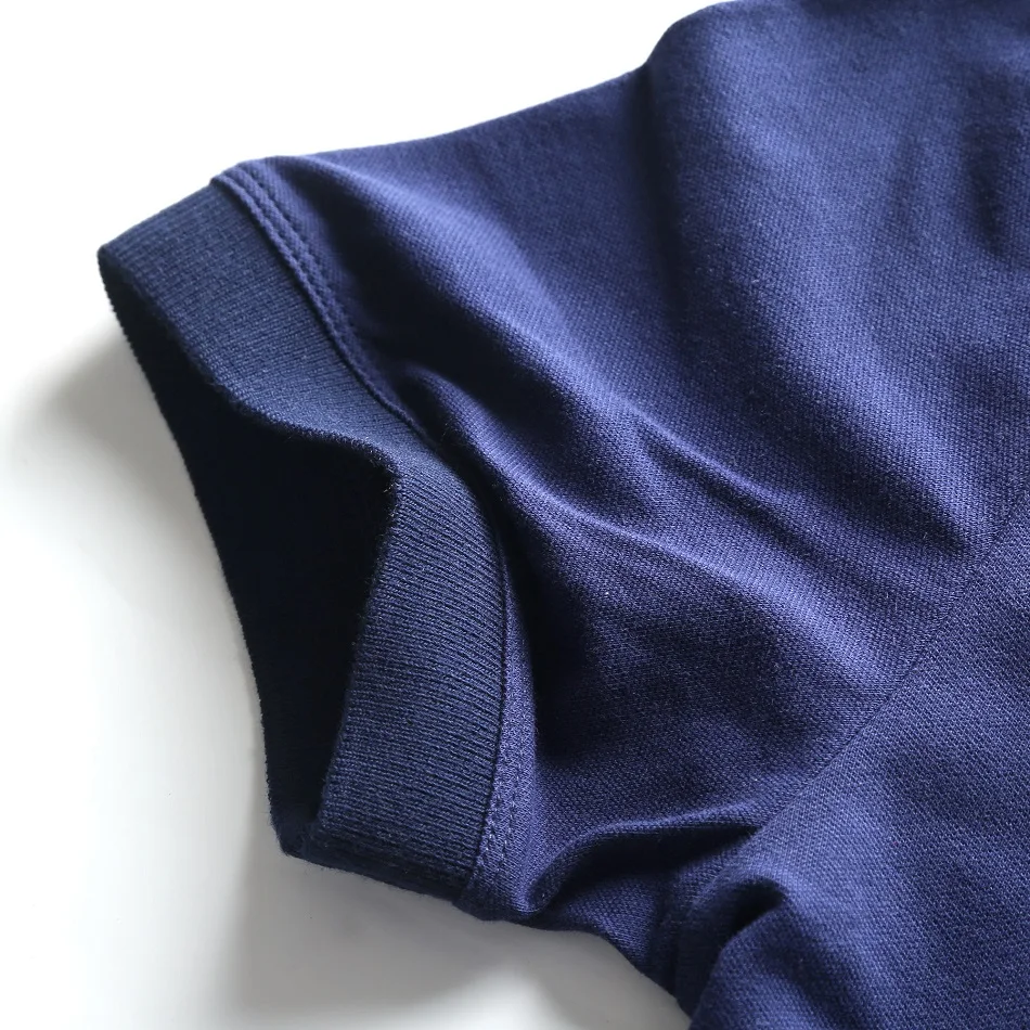 Polo Shirt 남성 슬림 피트 반팔 폴로 남성 반팔 솔리드 코튼 비즈니스 캐주얼 패션 저지, 여름 폴로 남성