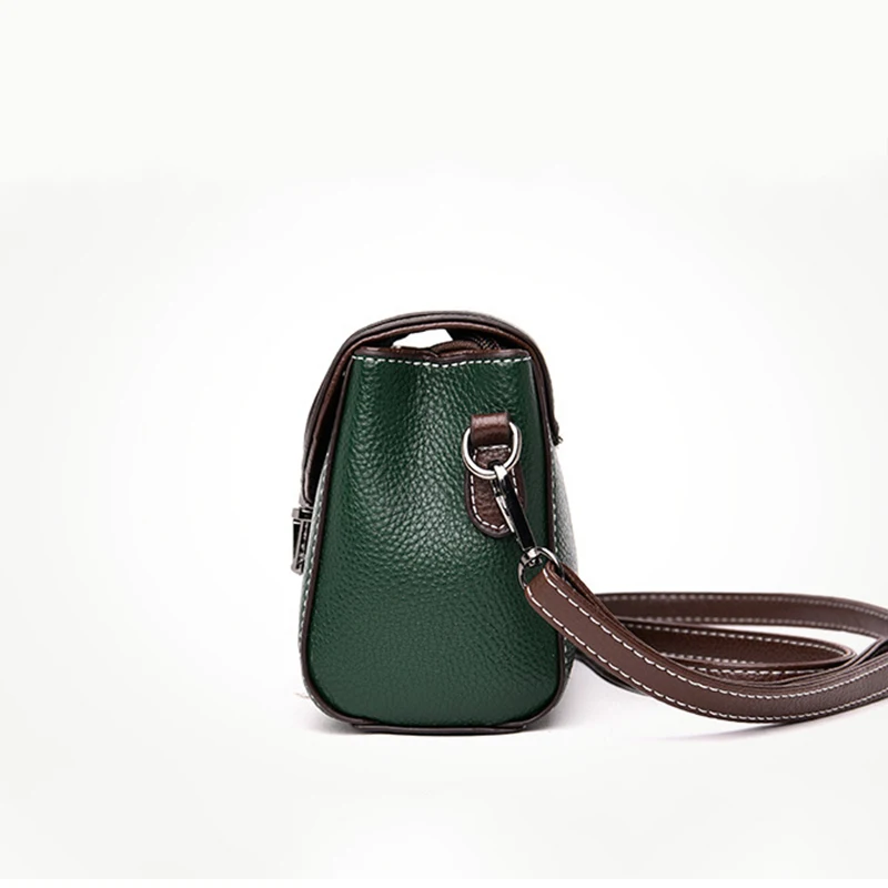 Women Fashion Solid Color Shoulder Handbags Female Simple PU Leather Messenger Bag Large Capacity Purse Flap Crossbody Bags