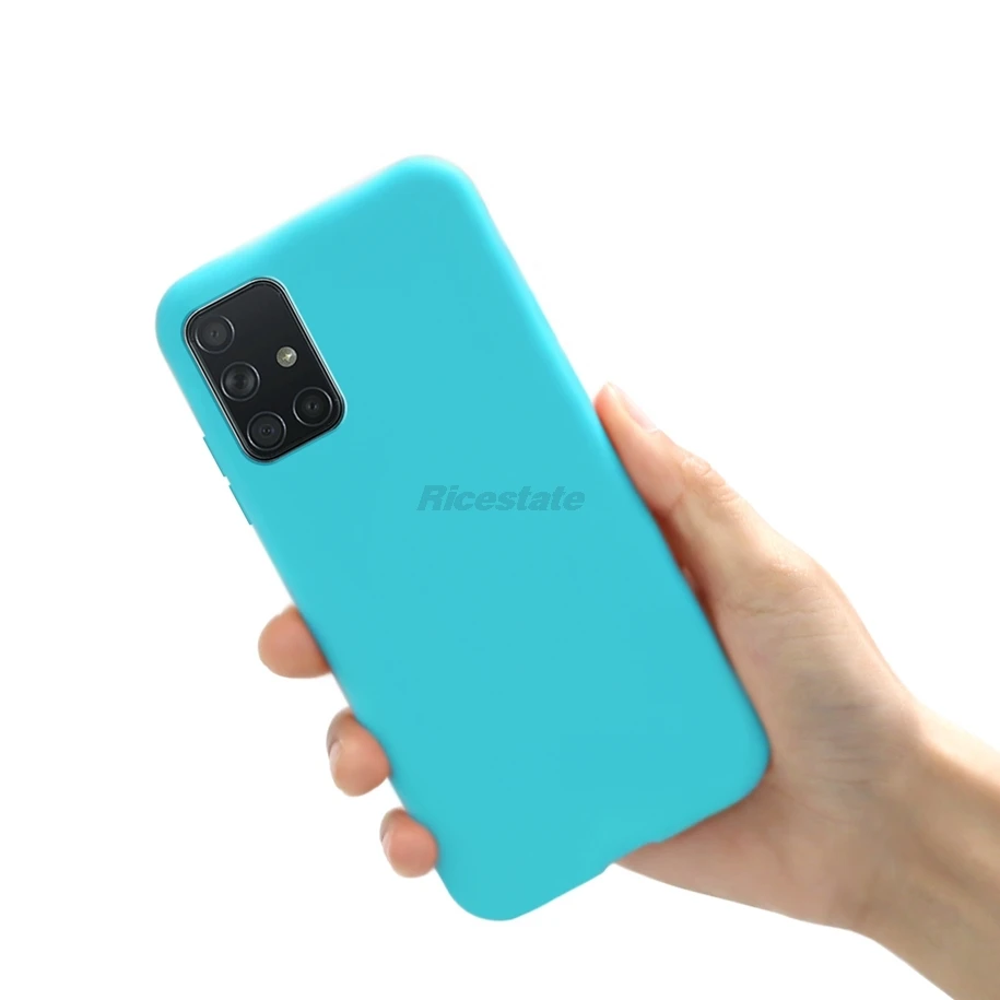 Candy Frosted Hülle für Samsung Galaxy A51 A71 stoßfeste weiche Silikon-Rückseite für Samsung A51 A71 4G 5G Hüllen – Detail 6