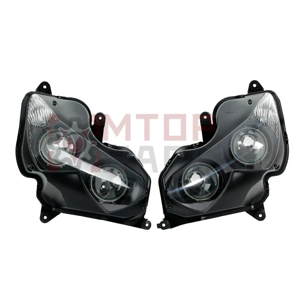 

Motorcycle Headlight Assembly For Kawasaki ZX1400 Ninja ZX-14R 2012 2013 2014 2015 2016 2017 2018 2019 23007-0187 23007-0188