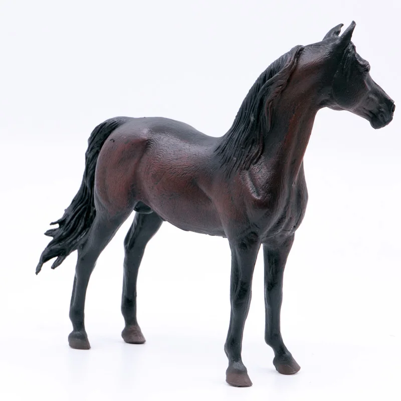 CollectA Horse Country Farm Animals Morgan Stallion Bay Plastic PVC Simulation Toys for boys and girls #88646