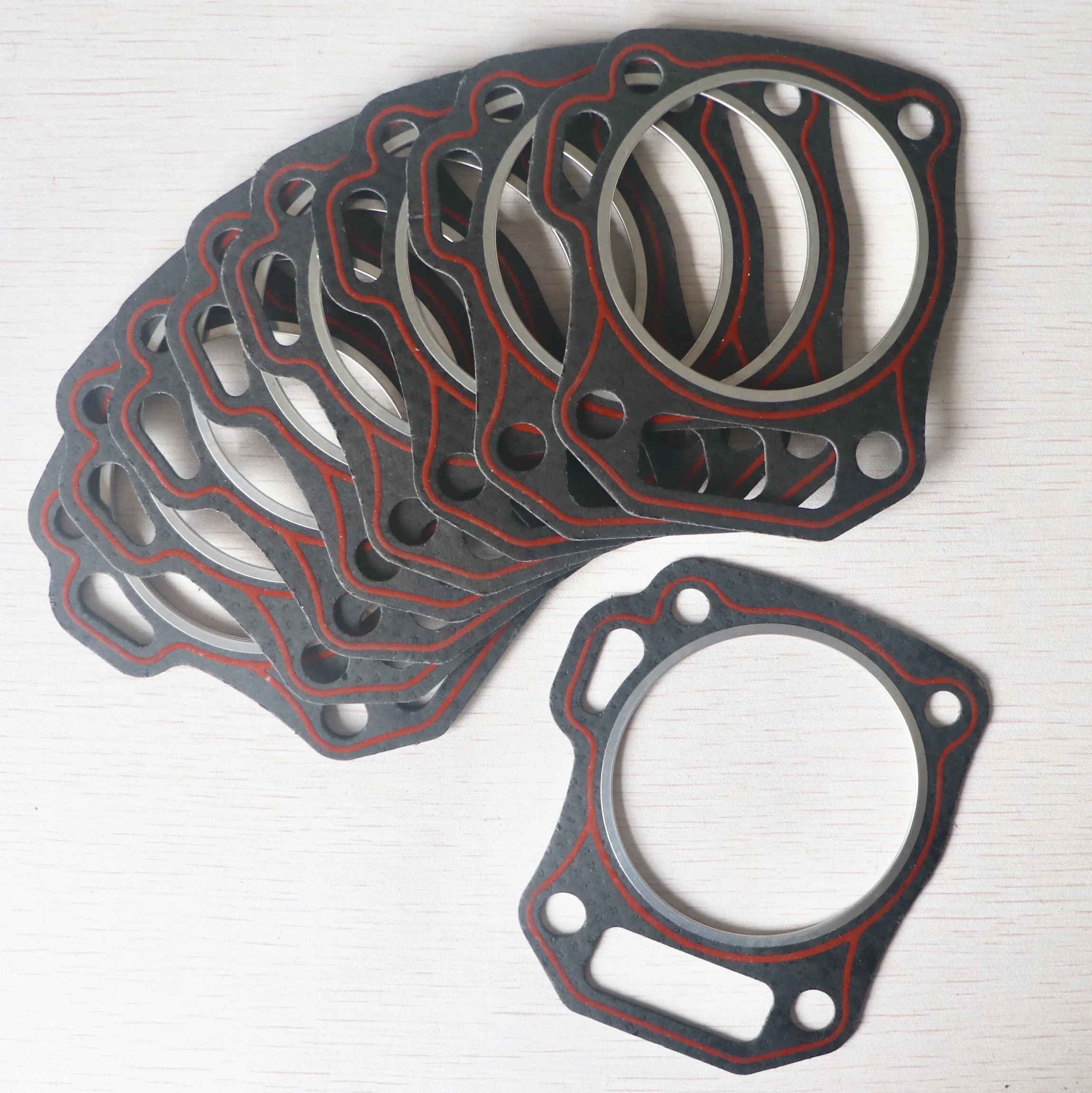 10pcs 70MM Cylinder Head Gaskets fit for Honda GX220 Chinese 170 gasoline generator replacement